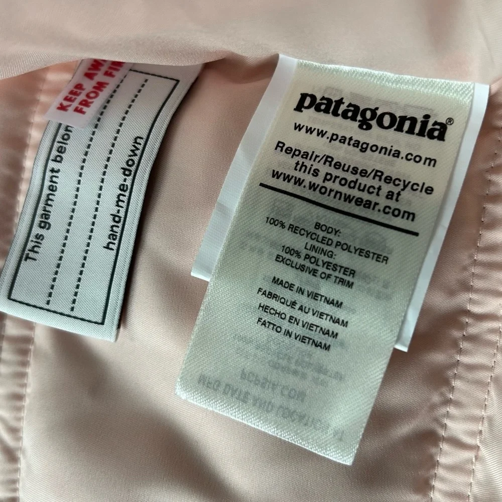 Patagonia Hi Loft Fleece Parka 6-12 Months